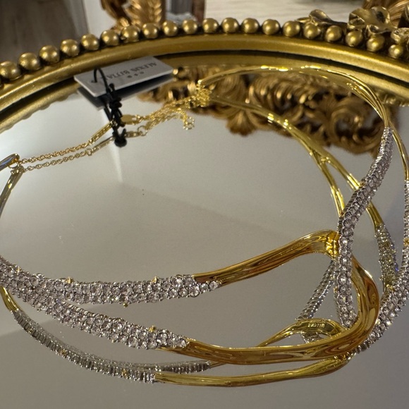 Alexis Bittar Gold and Silver Necklace - Picture 2 of 8